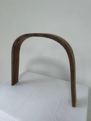 136.7*7.8*2.1 实木压弯 黑胡桃